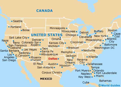 Dallas On Us Map Dallas Maps and Orientation: Dallas, Texas   TX, USA