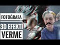Fotoğrafa 3D efekti verme Çok Basit