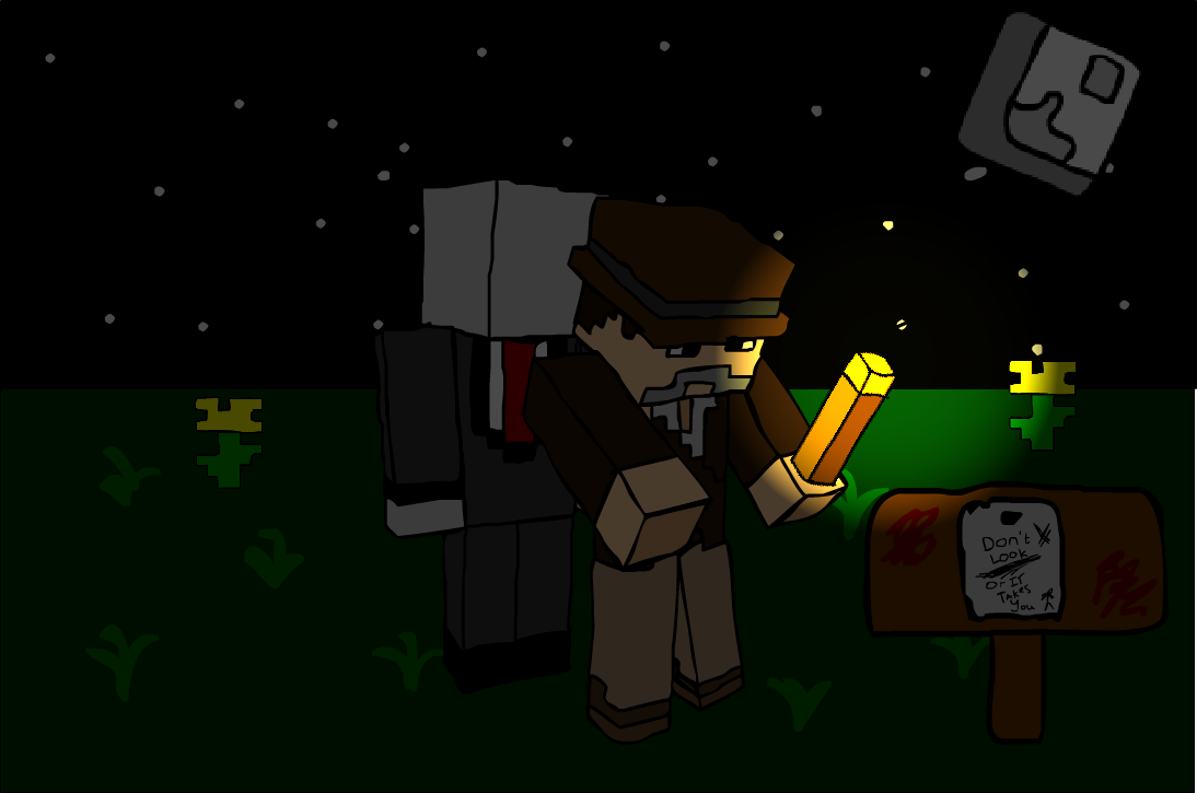 Planet Minecraft • View topic  Slender Minecraft  Art