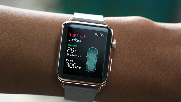 Tesla App Apple Watch