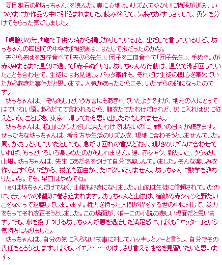 Rhett Butler レット バトラー 読書感想文