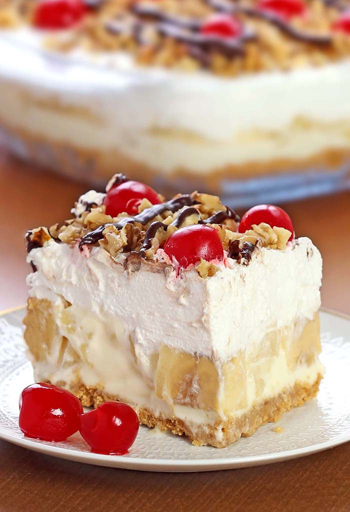 banana split dessert