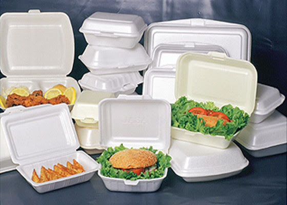 Styrofoam container can be efficiently recycled instead of ...