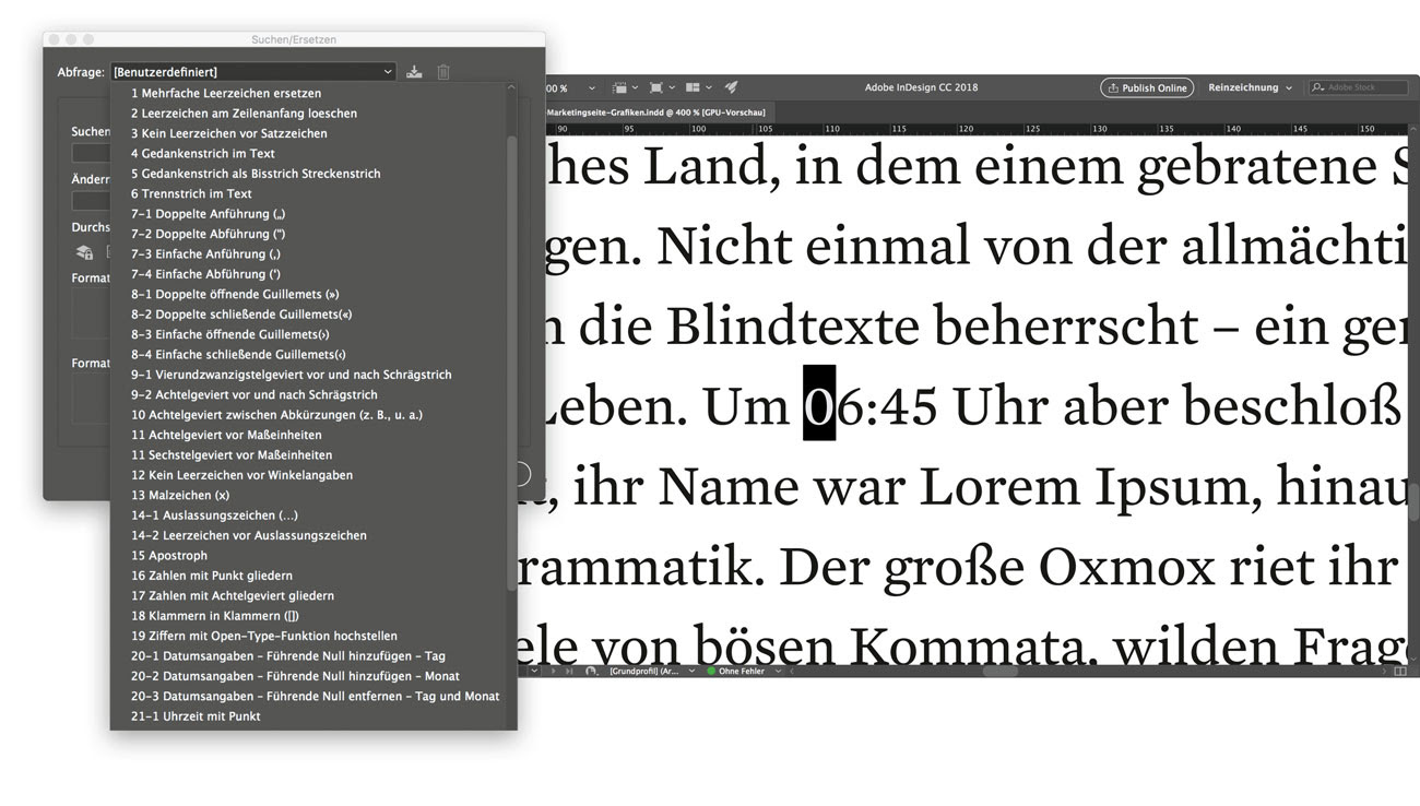 Reinzeichnung-und-Druckvorstufe-it-InDesign-2018-it-Übungsdatei-Checklisten-und-GREPFunktionen-zu-Download