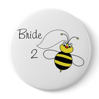Bride to Bee Pinback Buttons