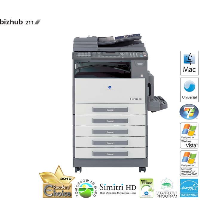 Konica Minolta bizhub 211 - Parts Guide (211_PARTS)