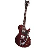 Schecter Solo Vintage Electric Guitar- See-Thru Cherry