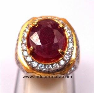 Batu Cincin Bawang Merahbatu permata ruby-merah delima-batu mulia ...