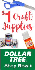 $1 Craft Supplies at Dollar Tree!