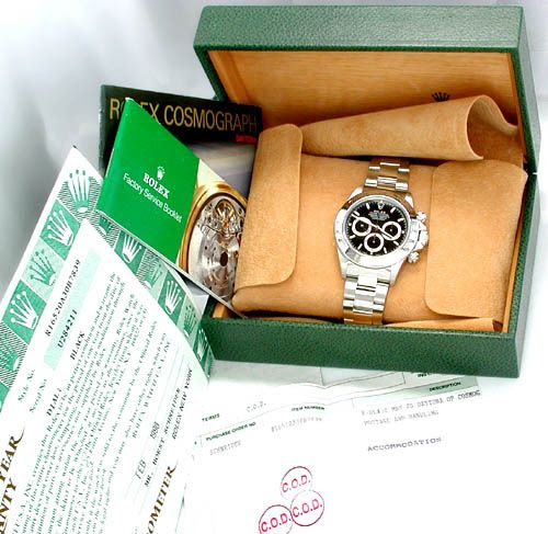 Originalfoto ORIGINAL ROLEX-COSMOGRAPH-DAYTONA STAHL NEUZ. PORTOFREI