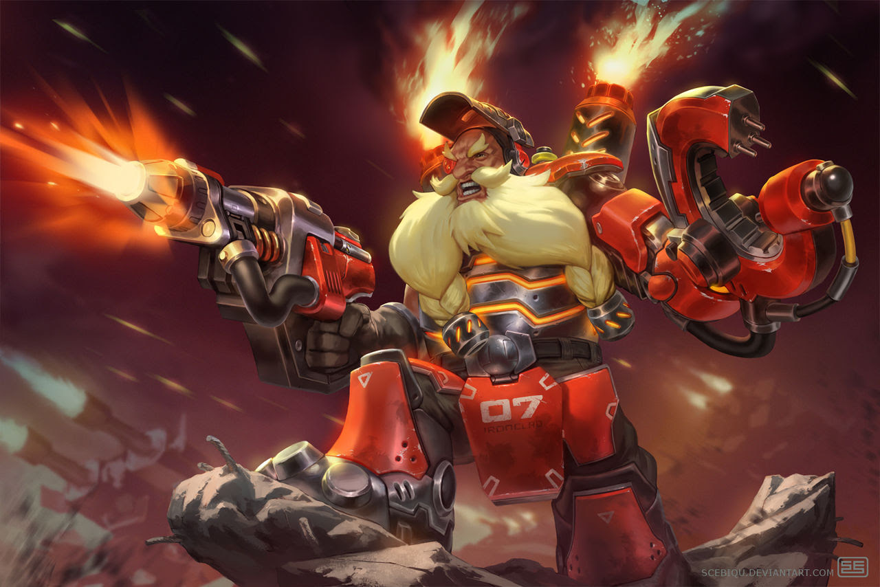 リフトタレットと共に敵陣地につっこむモルテンコアトールビョーンｗｗｗｗｗ オーバーウォッチ速報 Overwatchまとめ