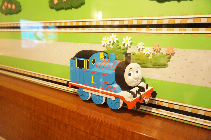 トーマスルーム駅をテーマにしたお部屋 ハイランドリゾートホテル 家族旅行宿泊記