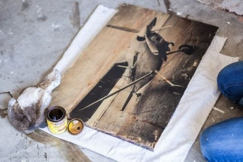 How To Transfer Prints To Wood