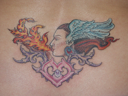 Lower Back Tattoo Design