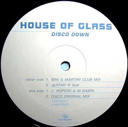 house of glass disco down expression