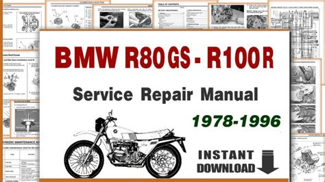 Read Online bmw r80gs and bmw r100r service manual Free Download PDF