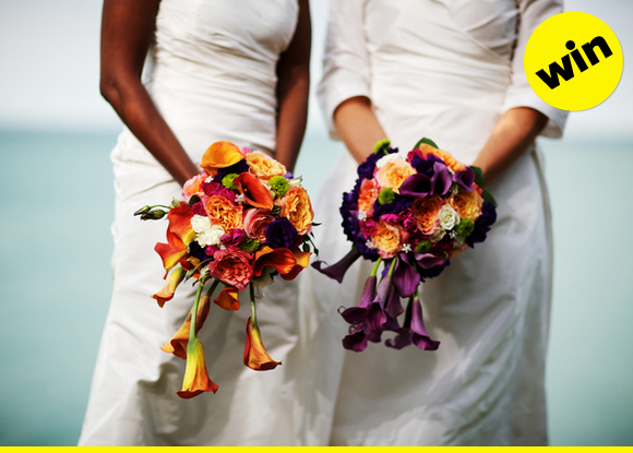 What beautiful bouquets.