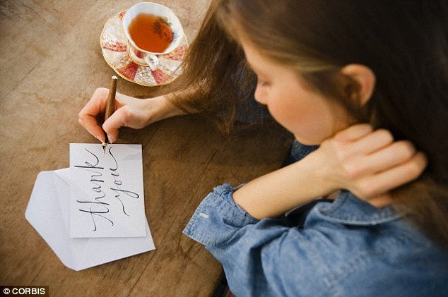 For half of the participants ¿ those in the control condition - this note simply acknowledged the advice. Critically, for the other half of the participants, the note also included an expression of gratitude