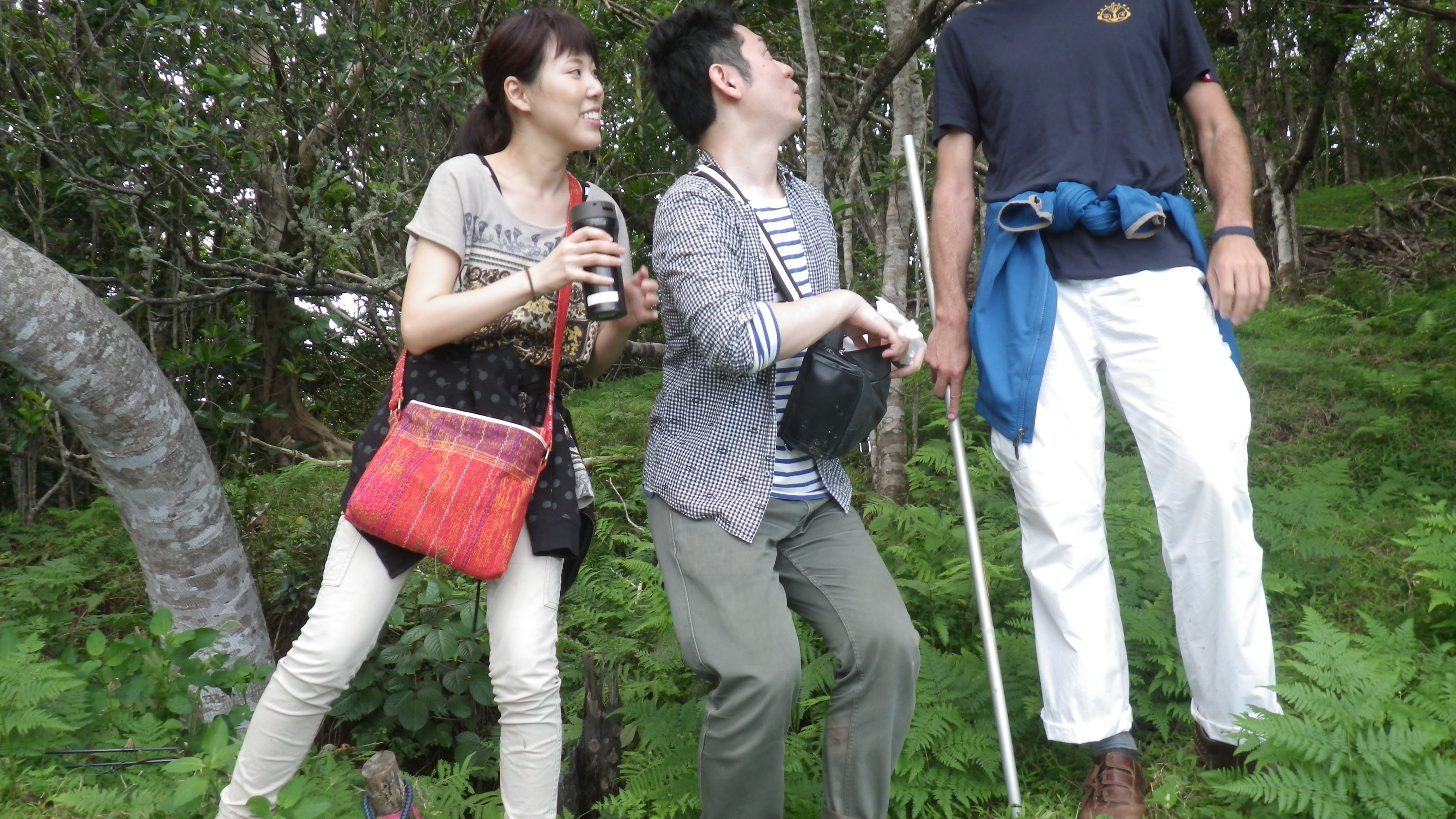 ドイツからやって来たバイアンドさん プーラン プーラン 小笠原父島 シーカヤック 宿