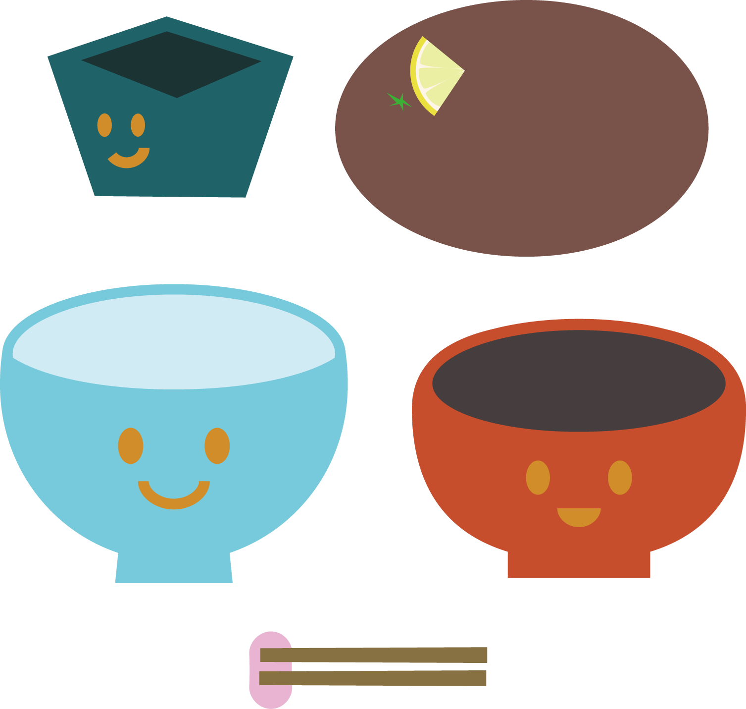 食事イラスト 食べる いただきます素材に 可愛い無料イラスト素材集