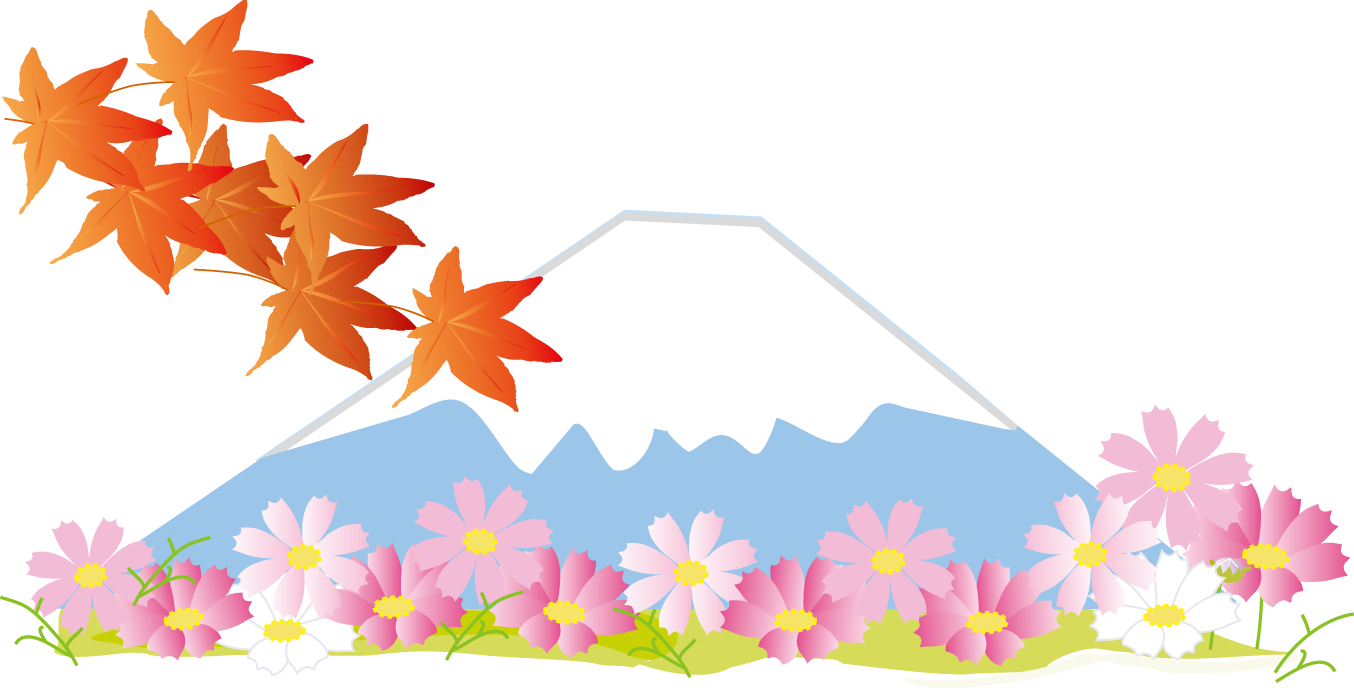 富士山のイラスト 無料イラストフリー素材