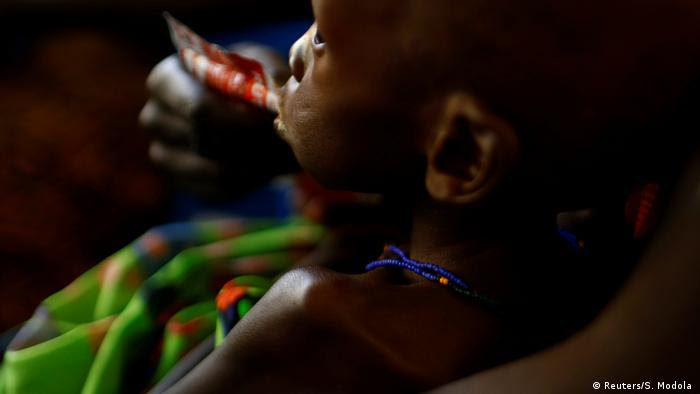 Südsudan Hunger Mutter mit Kind in Juba (Reuters/S. Modola )