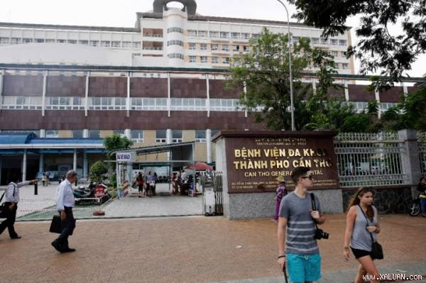  Bệnh viện Đa khoa TP Cần Thơ - nơi xảy ra sự việc.