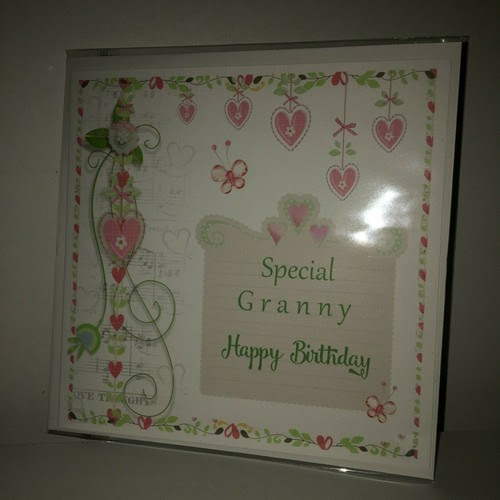 Handmade Carte Joyeux Anniversaire Mamie Carte De Vœux Personnalise Carte D Anniversaire
