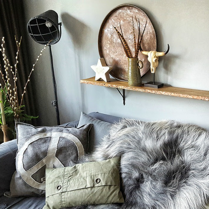 Estilo escandinavo con aires boho