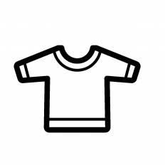 最も選択された 洋服 イラスト 白黒 無料