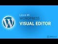 wordpress visual editor tutorial in telugu