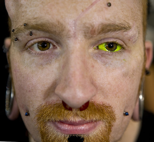 Yellow eYeball TaTToo