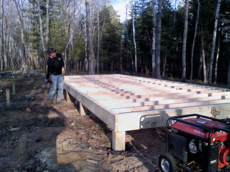 16x32 cabin kit in northern mi. - Small Cabin Forum (1)