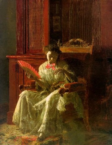 Kathrin Crowell by Thomas Eakins 1872
