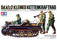 Tamiya 1/35 German Kettenkraftrad English (35029) Color Guide & Paint Conversion Chart - i0