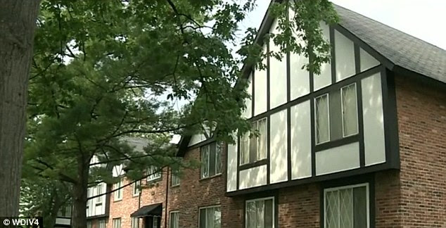 The apartment complex where the altercation between Bell and Lee took place. Bell had a previous incident in 1991, when she allegedly shot her husband. She was arrested but not convicted in that incident