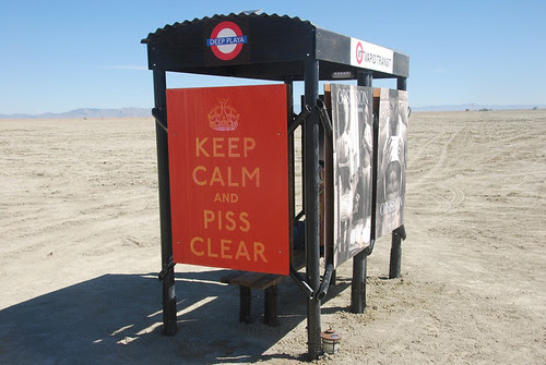 Roundel at Burning Man by Derek Frankforth