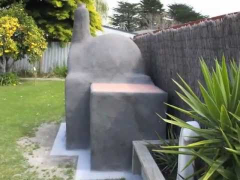 How to build a Wood Fired Pizza Oven - YouTube