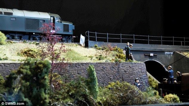 Model railway club recreates the Great Train Robbery 