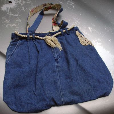Make a Denim Tote Bag