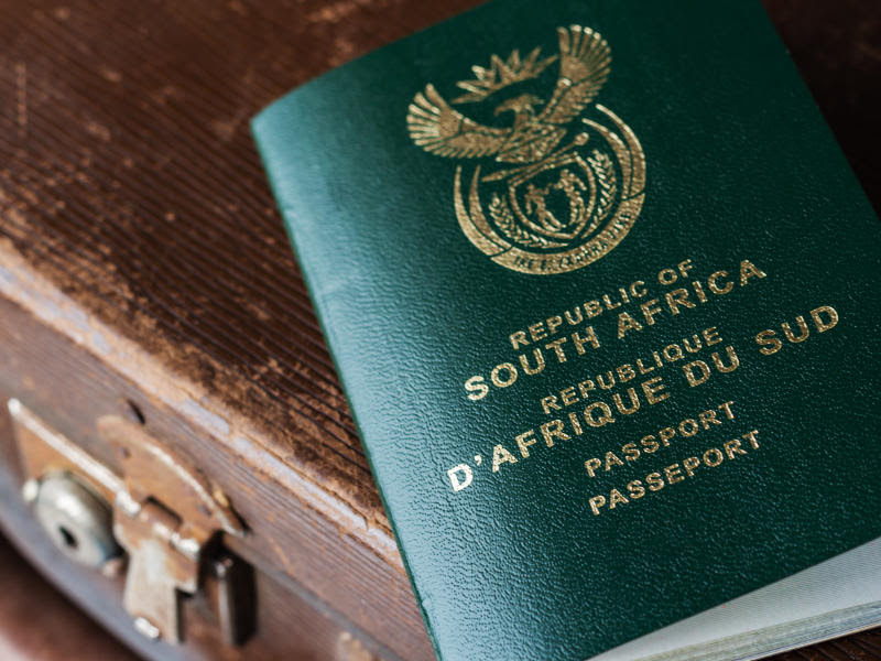 Sa passport renewal