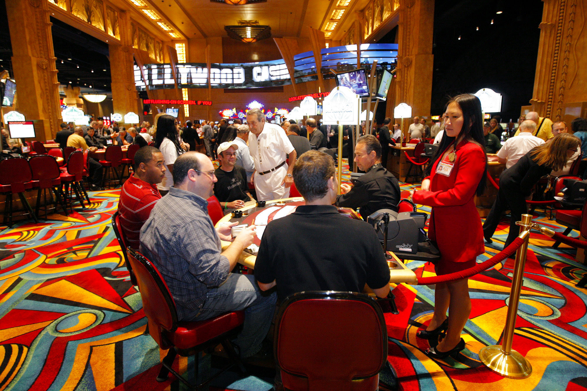 Hollywood Casino's table games compare favorably to Pa