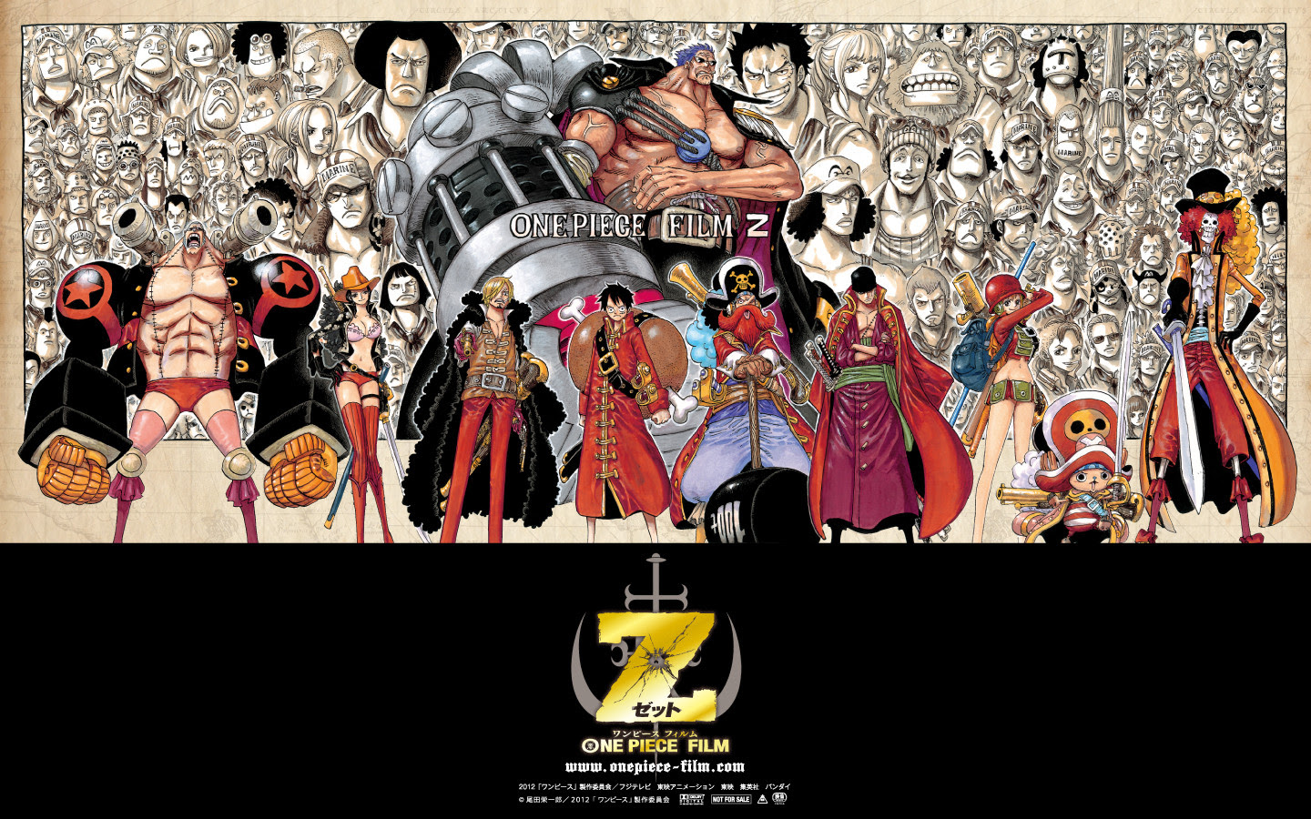 閒聊 航海王電影 Z 官方桌布總整理 航海王one Piece 海賊王 哈啦板 巴哈姆特