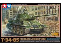 Tamiya 1/48 Russian Medium Tank T-34-85 (32599) English Color Guide & Paint Conversion Chart - i0