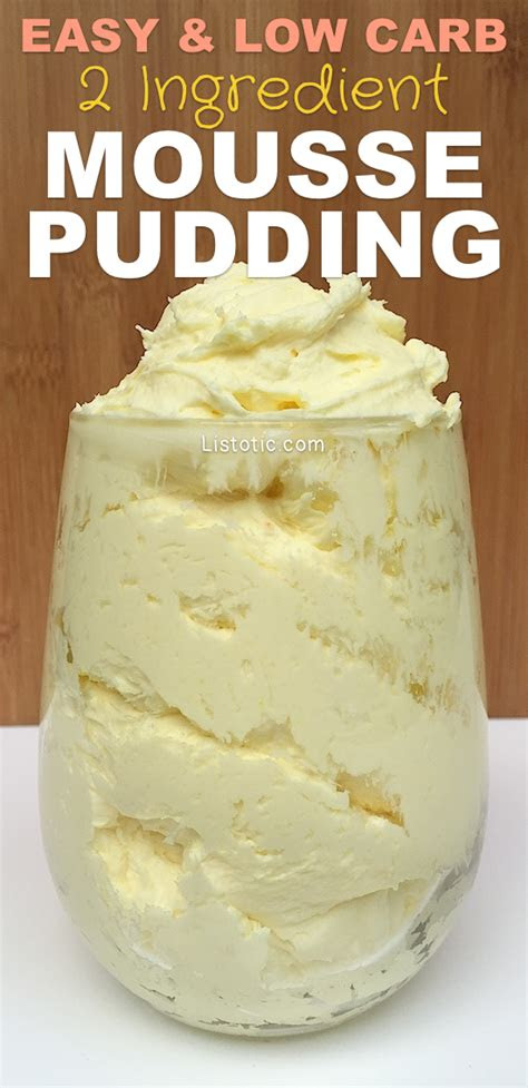 You can also make your own heavy cream with 1/2 cup plain milk . Easy Low Carb Mousse Pudding (SO rich and yummy!)