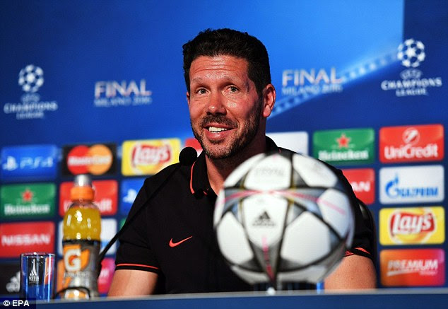Diego Simeone and his Atletico Madrid side have another chance of Champions League glory against Real