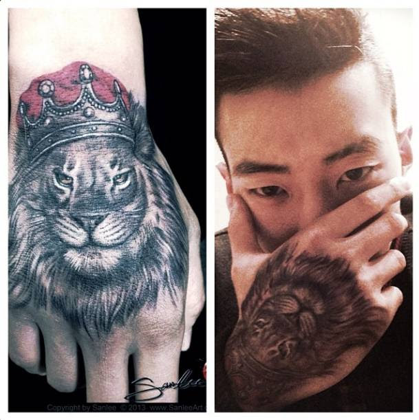 NEWS] Jay Park shows off his new King of the Jungle tattoo | K-Idols