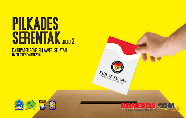 Pilkades di Desa Sadar Tellu Limpoe Dimenangkan Calon Nomor Urut 1