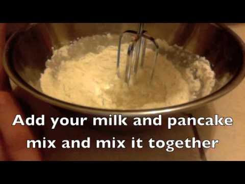 Video Cupcake Recipe Using Pancake Mix