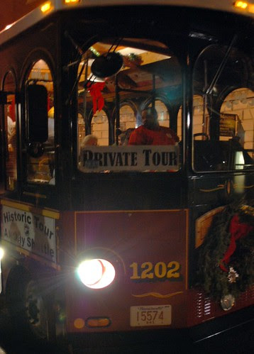 Really Bad Picture of Our Trolley!